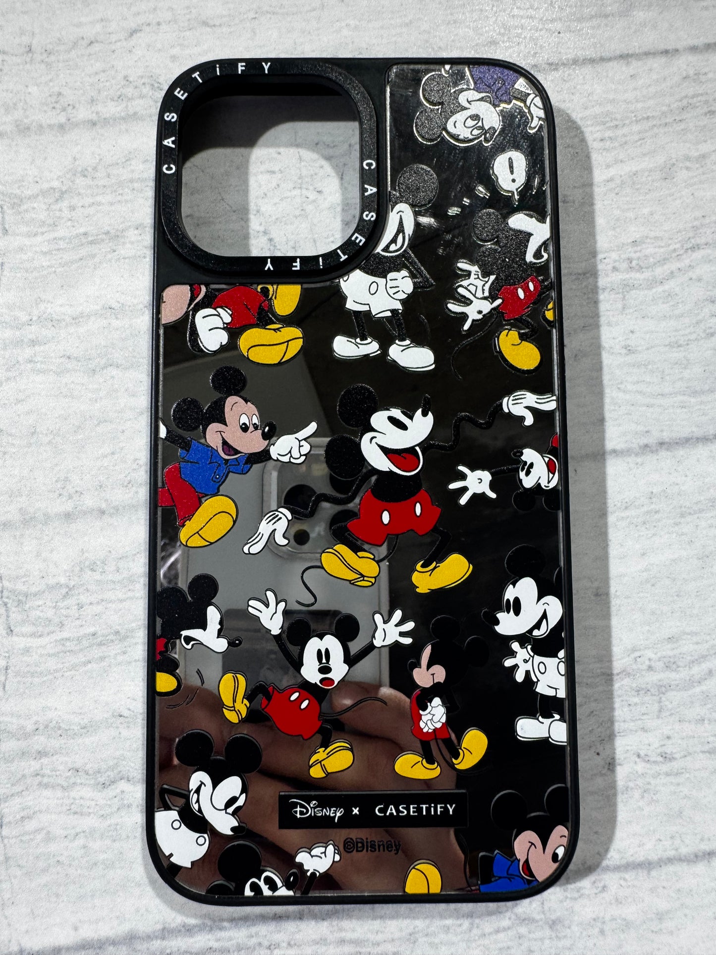 Carcasa tipo casetify Mickey old Mirror