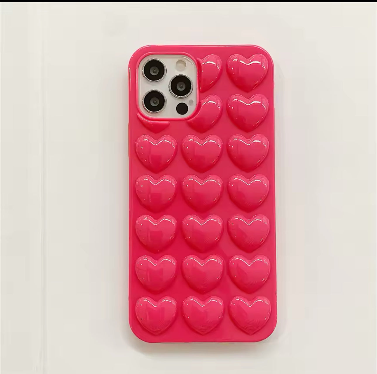 Carcasa heart fucsia