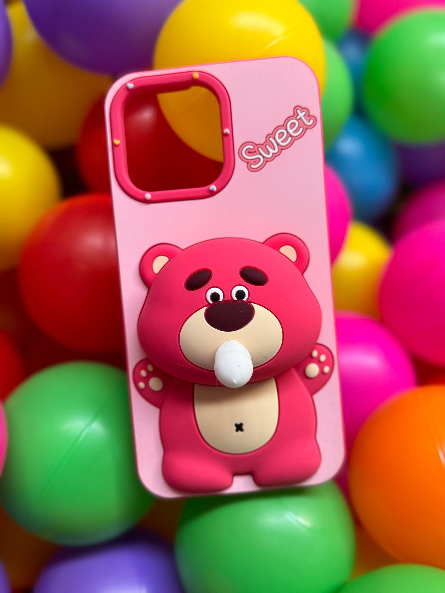 Carcasa silicona Lotso chicle