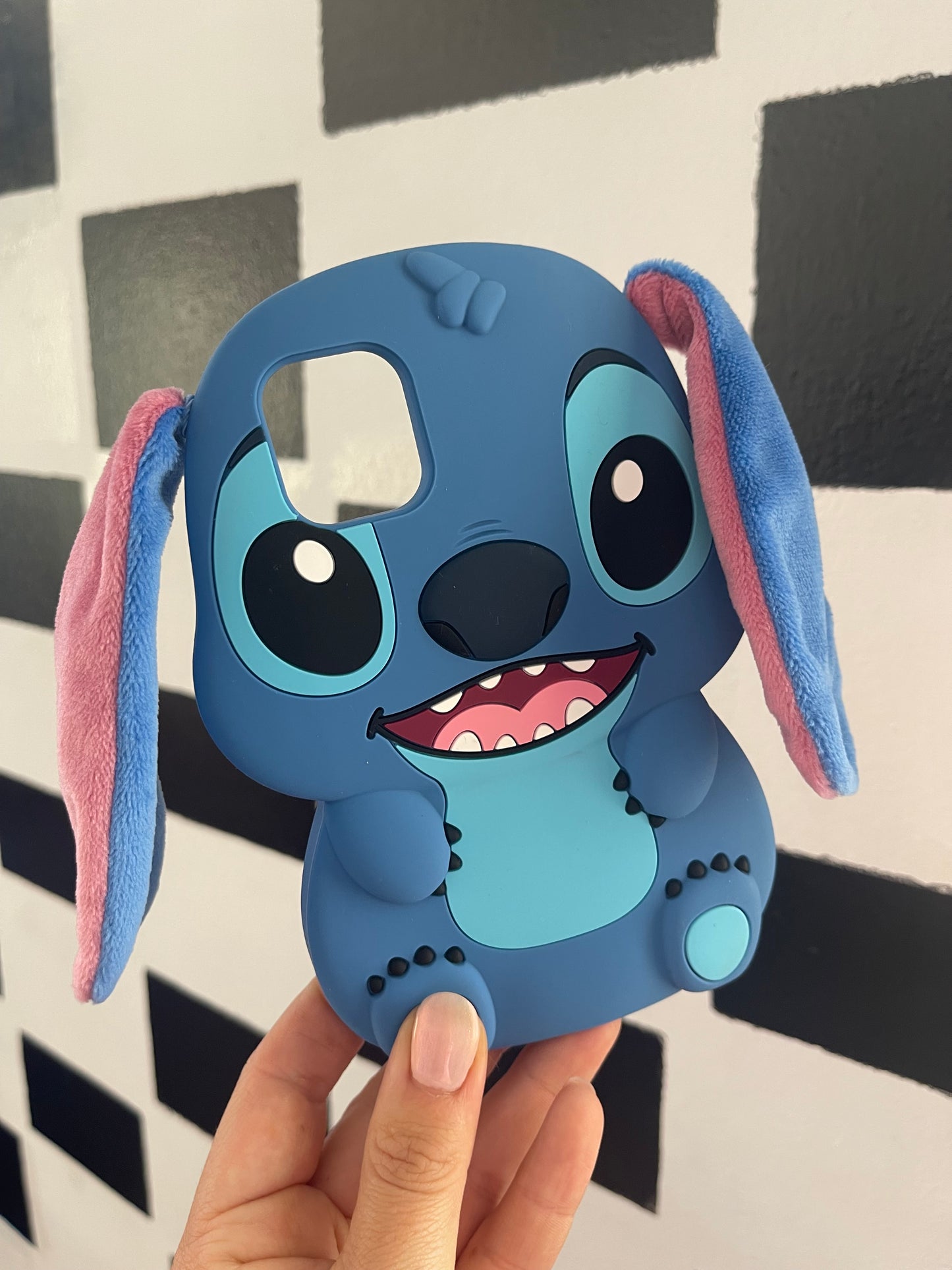 Carcasa silicona Stitch orejas