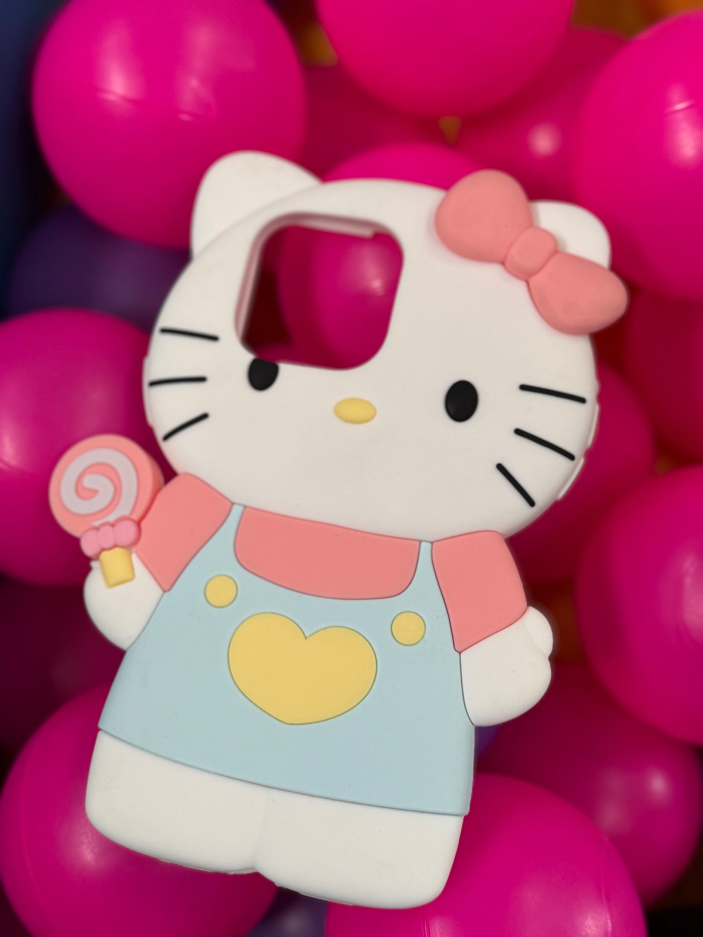 Carcasa Hello Kitty silicona grande