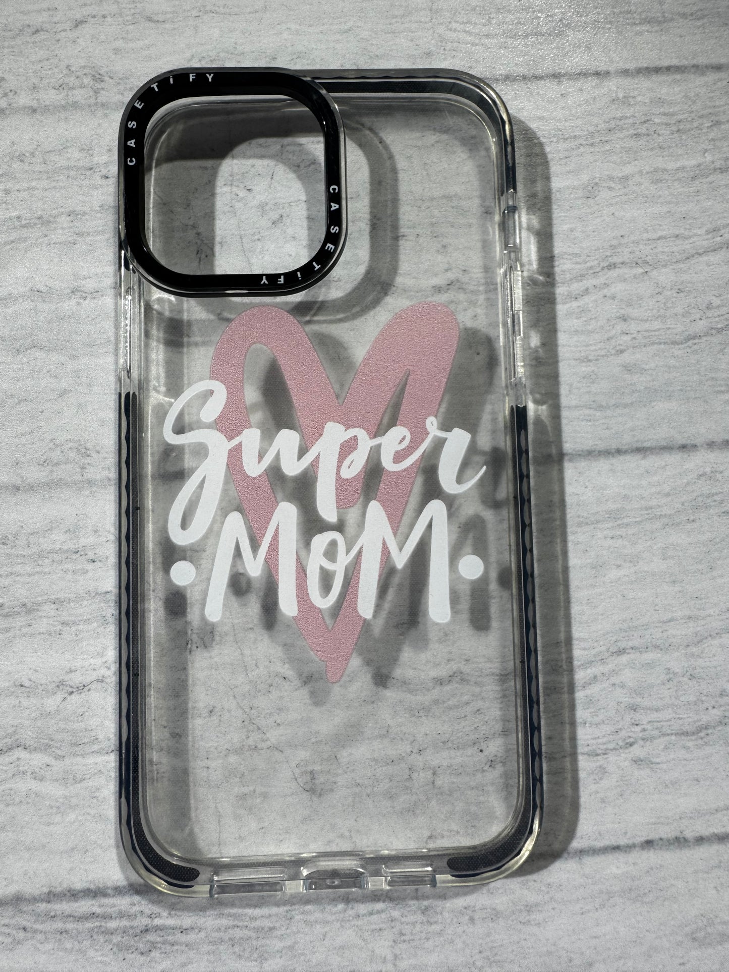 Carcasa tipo casetify Super mom