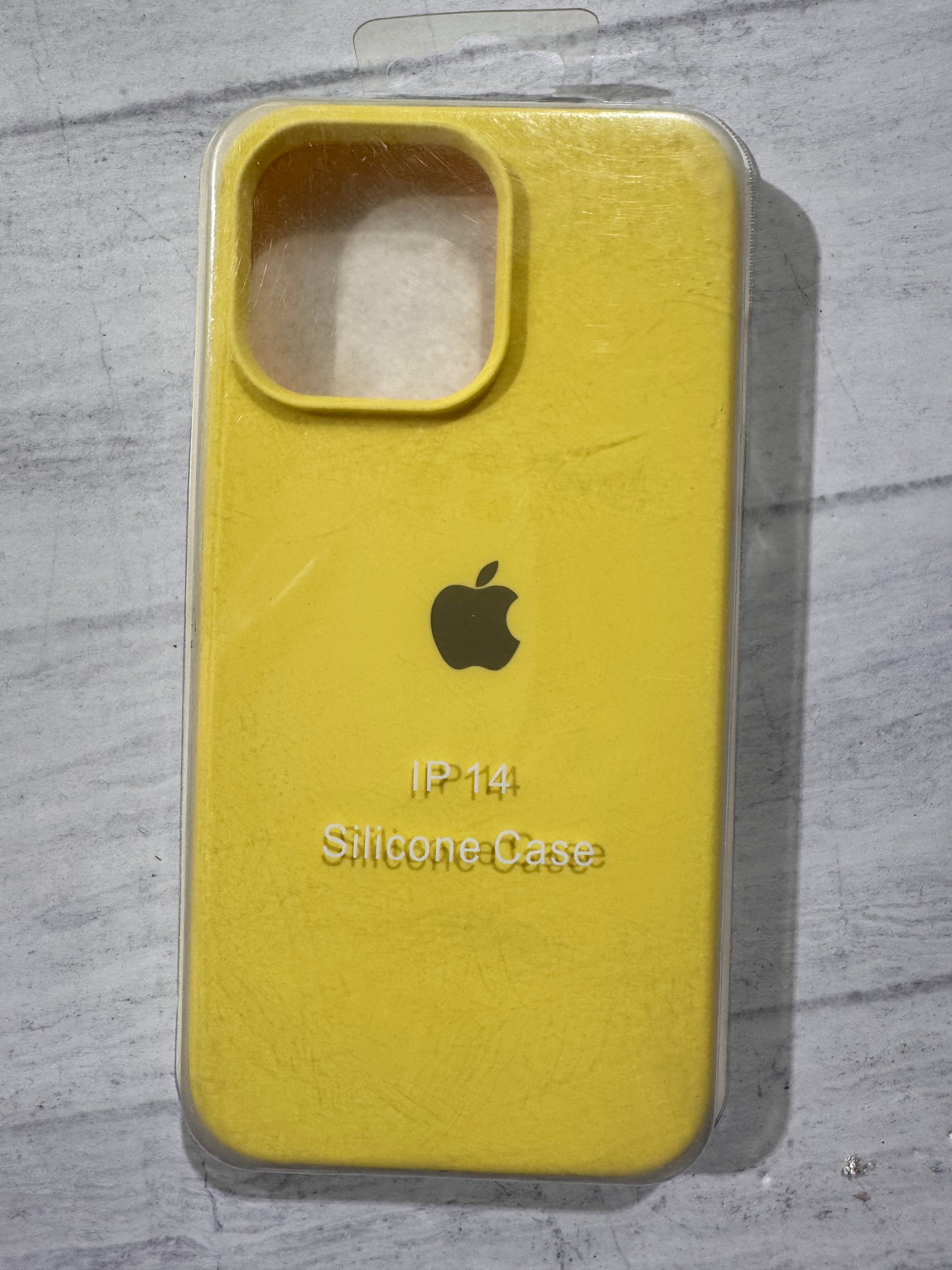 Carcasa Manzana tipo original amarilla