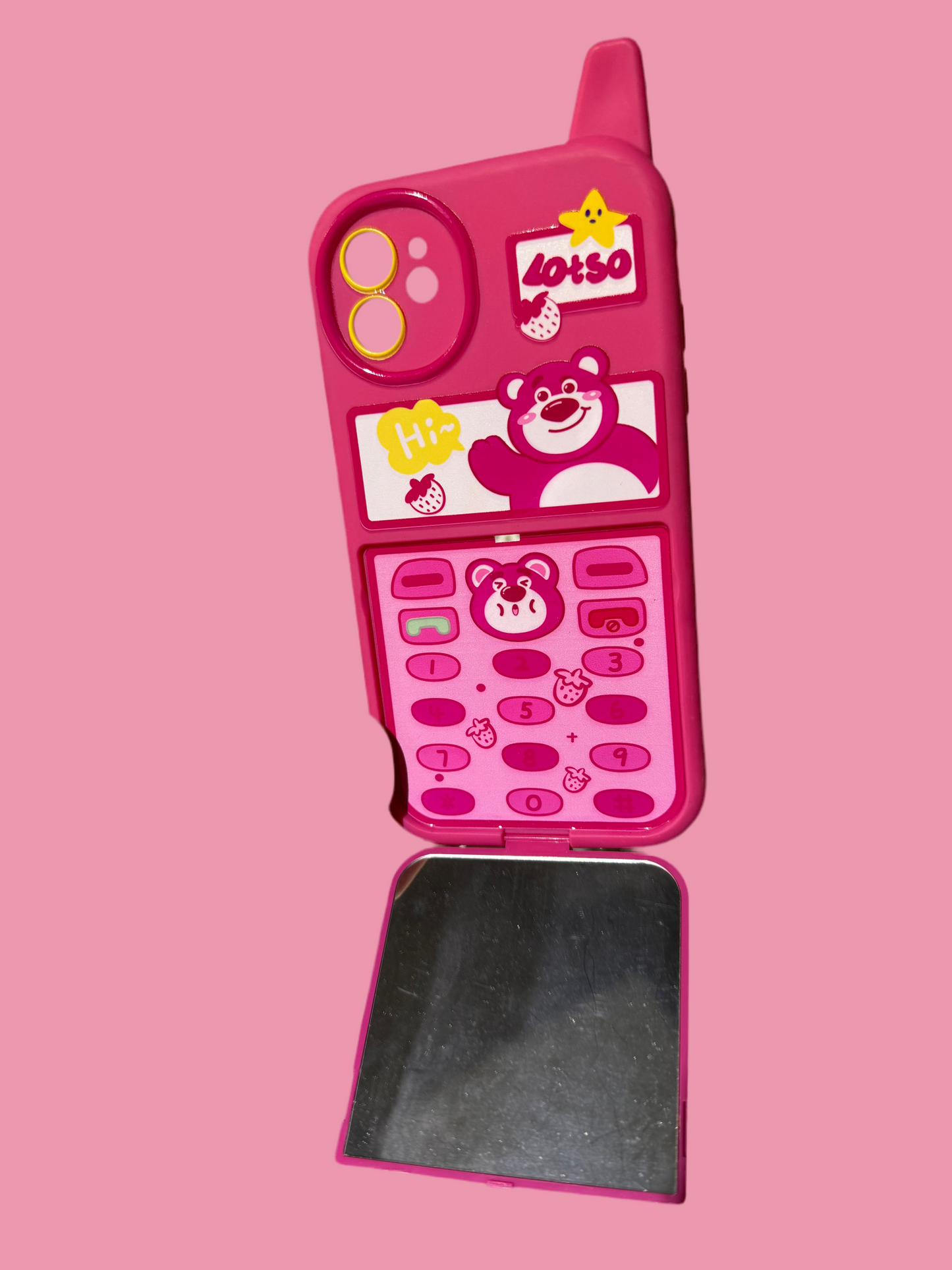 Carcasa Lotso telefono con espejo