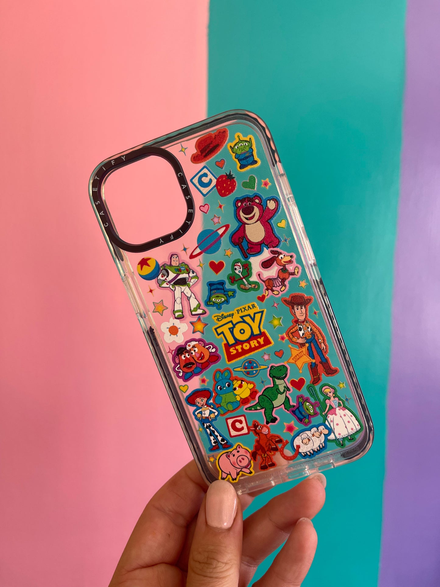 Carcasa tipo casetify Toy Story personajes