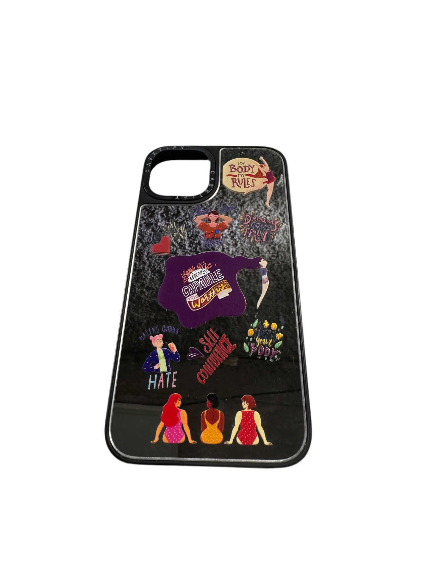 Carcasa tipo casetify Feminista version espejo