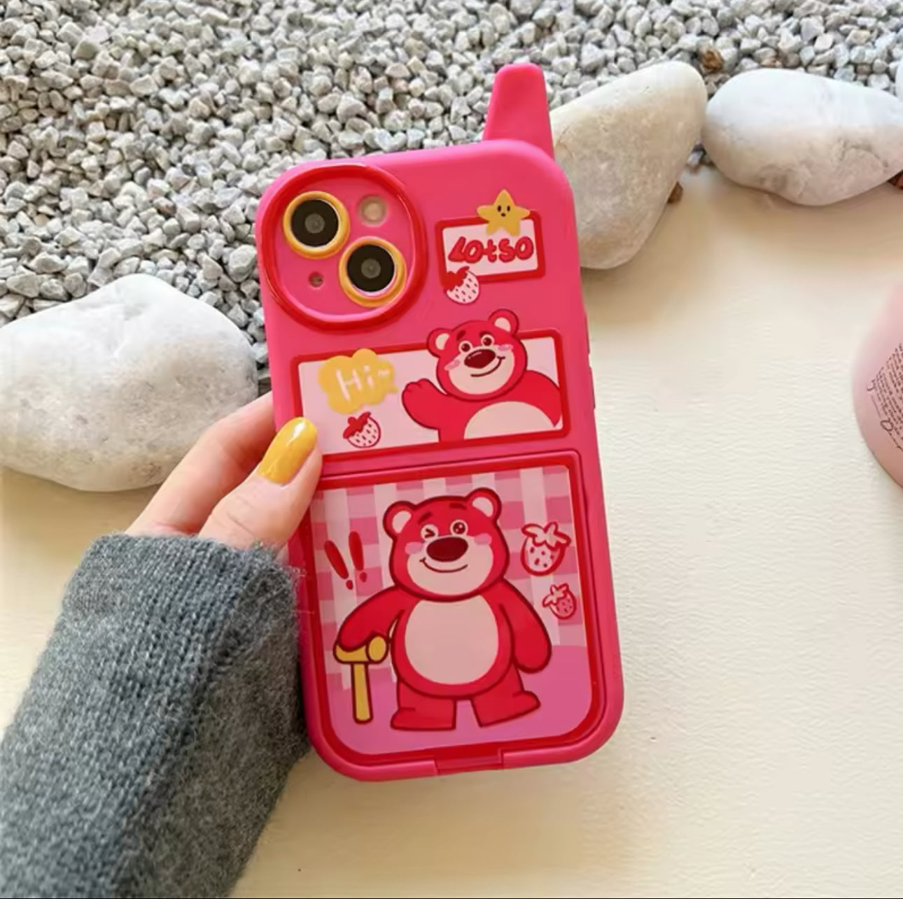 Carcasa Lotso telefono con espejo