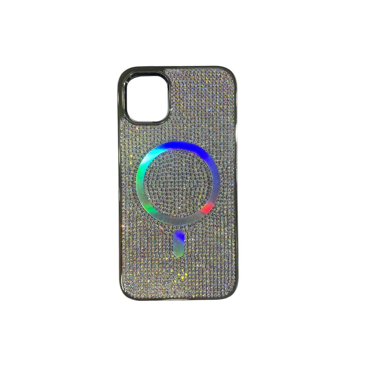 Carcasa Brillos plateada con magsafe