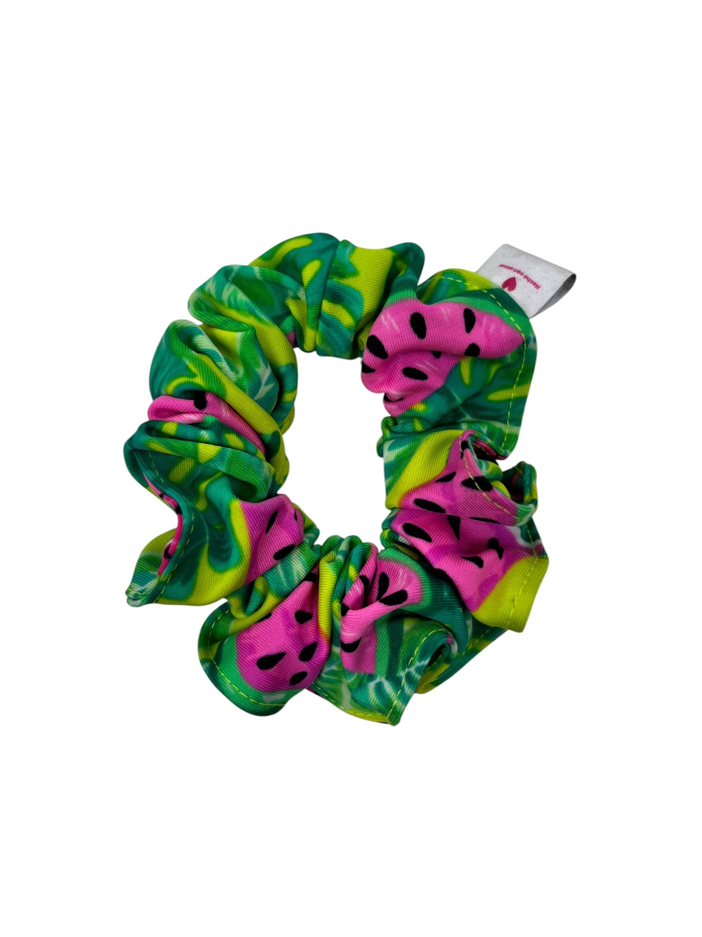 Scrunchie diseño de sandía