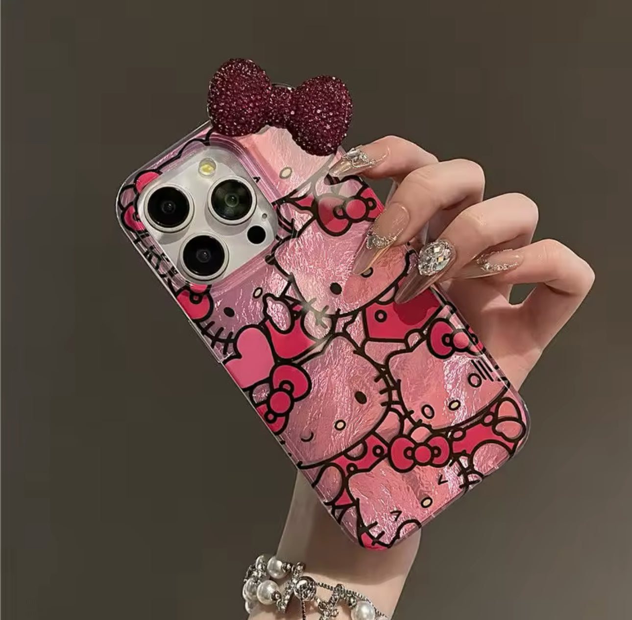 Carcasa Hello Kitty Bow para Samsung Serie A