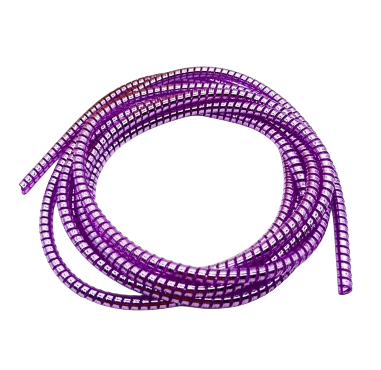 Espiral protector de cargadores morado