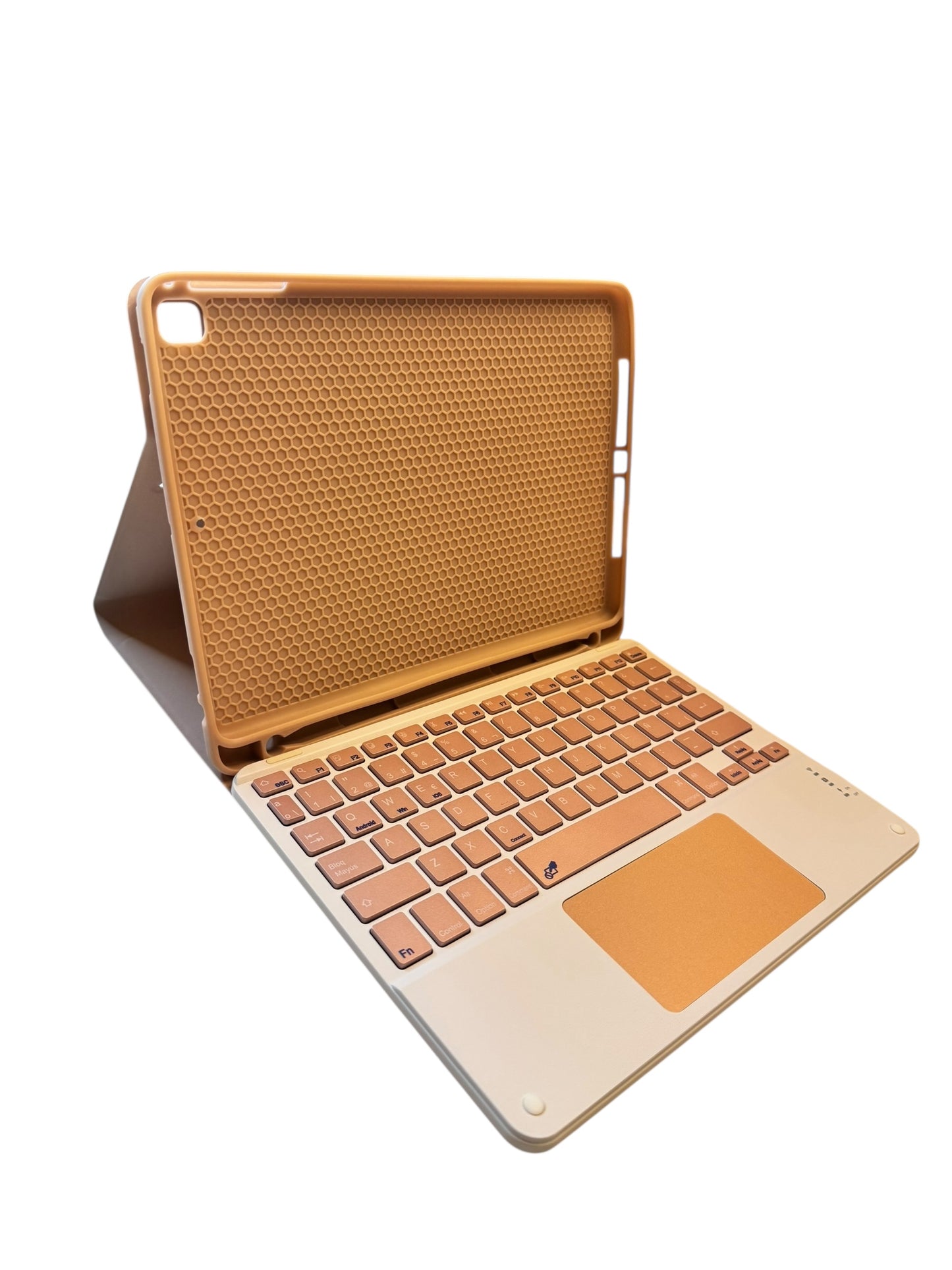 Carcasa + teclado + mousepad AIR PAD 9.7 rose gold