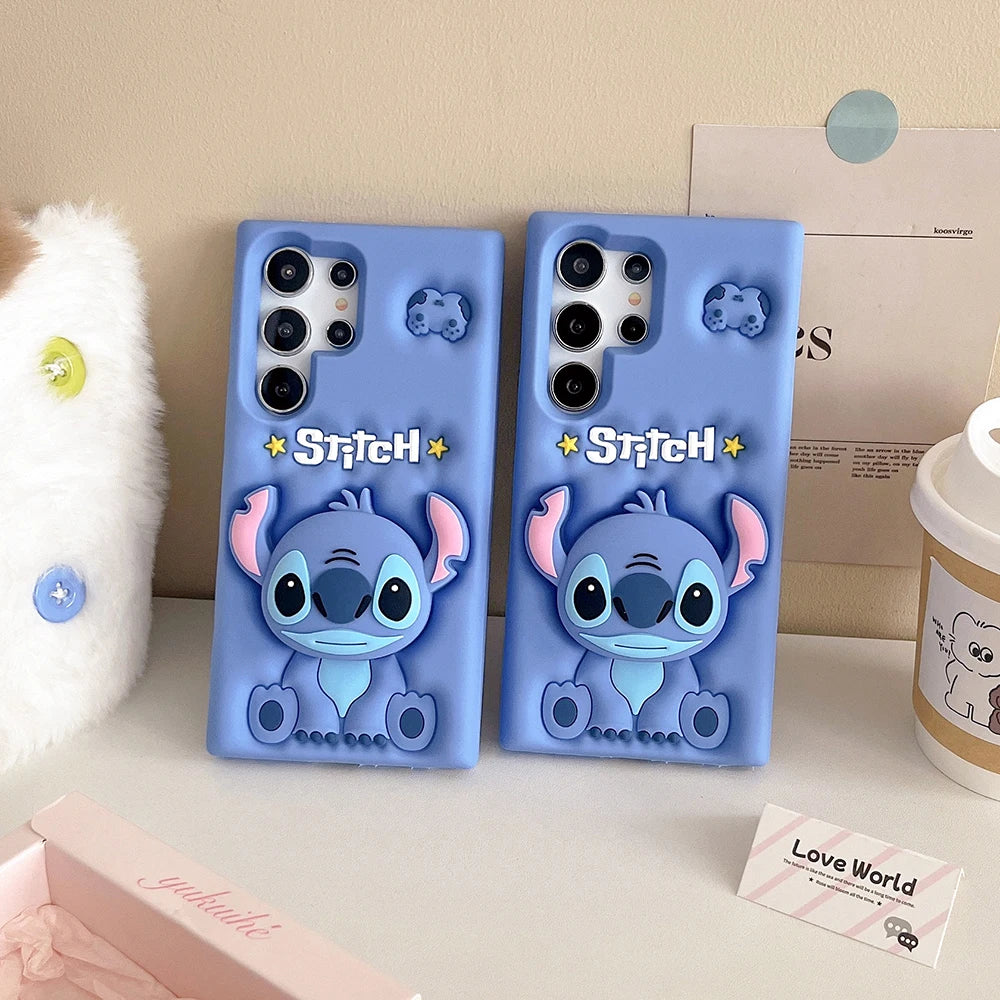 Carcasa Stitch Silicona para Samsung