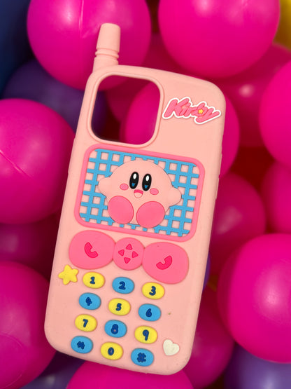 Carcasa Kirby silicona telefono