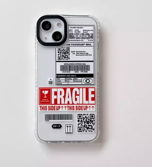 Carcasa tipo casetify Fragil