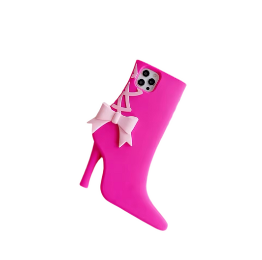 Carcasa Barbie Silicona  zapato