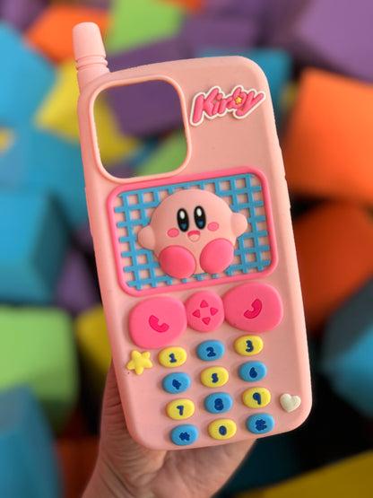 Carcasa Kirby silicona telefono