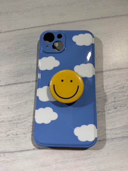 Carcasa nubes con popsocket