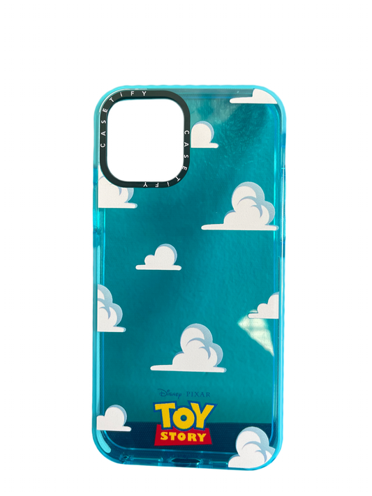 Carcasa tipo casetify Toy Story nubes