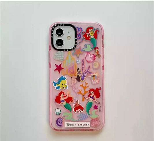 Carcasa tipo casetify sirenita