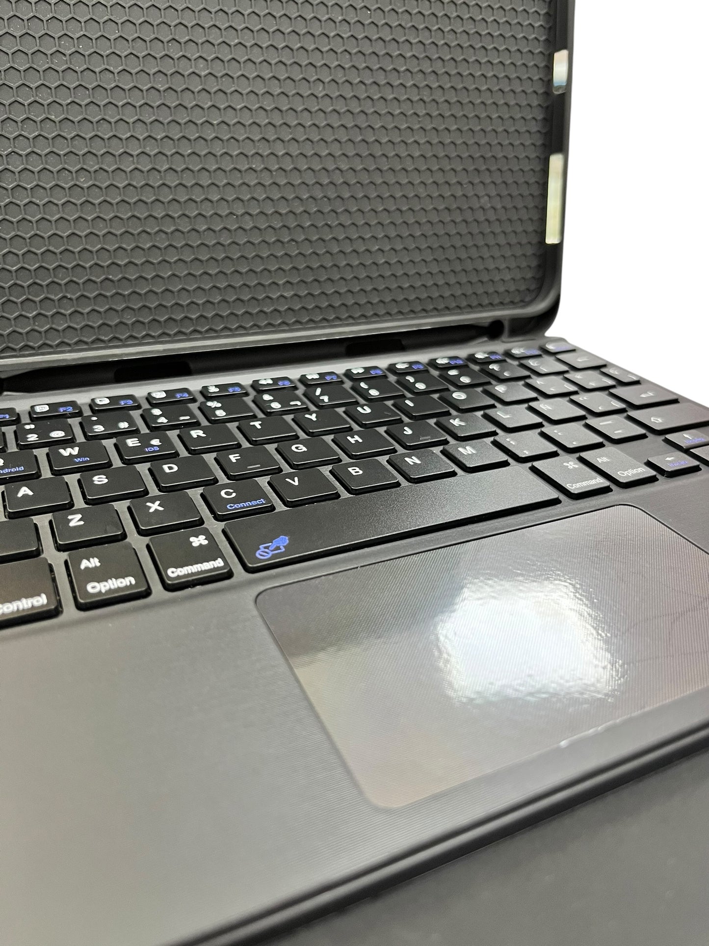Carcasa + teclado + mousepad para IPAD 10th/A16/11 negro