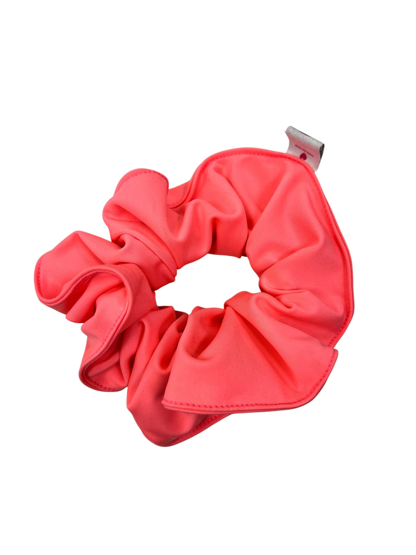 Scrunchie color salmón