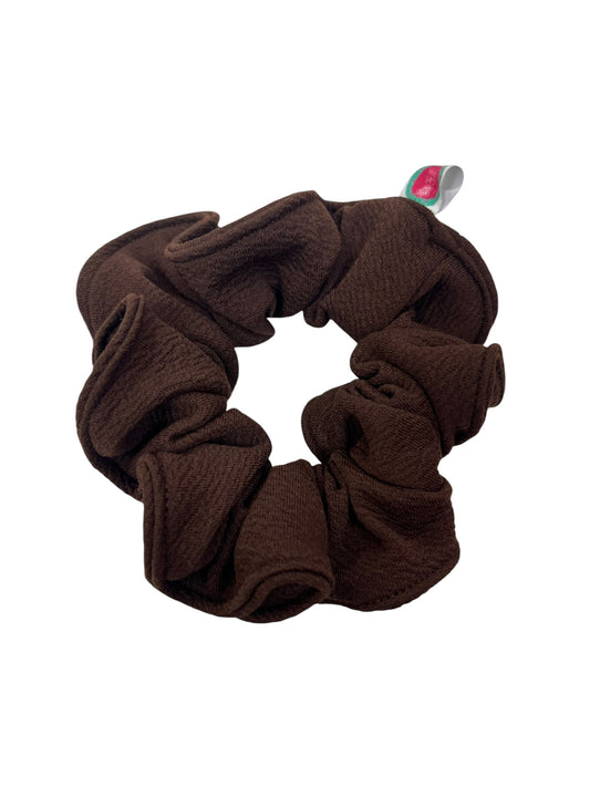 Scrunchie café osuro