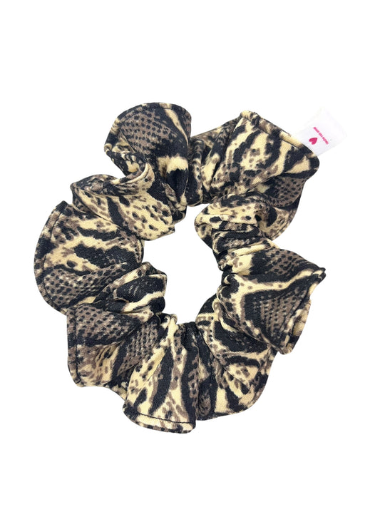 Scrunchie animal print café