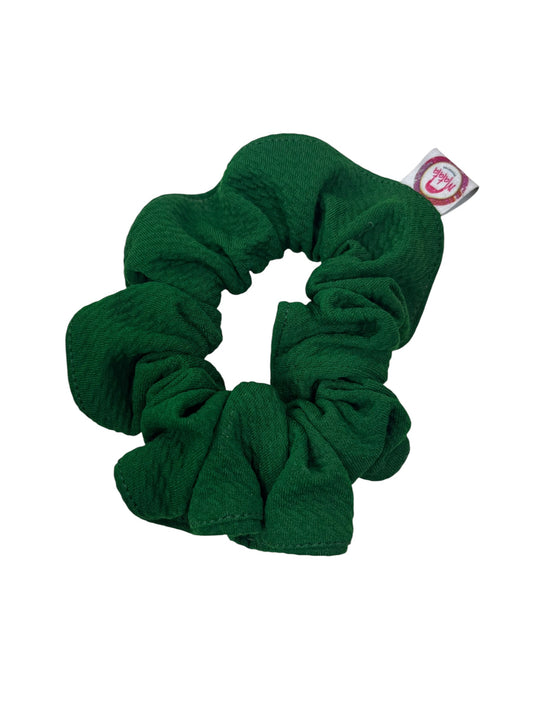 Scrunchie verde oscuro