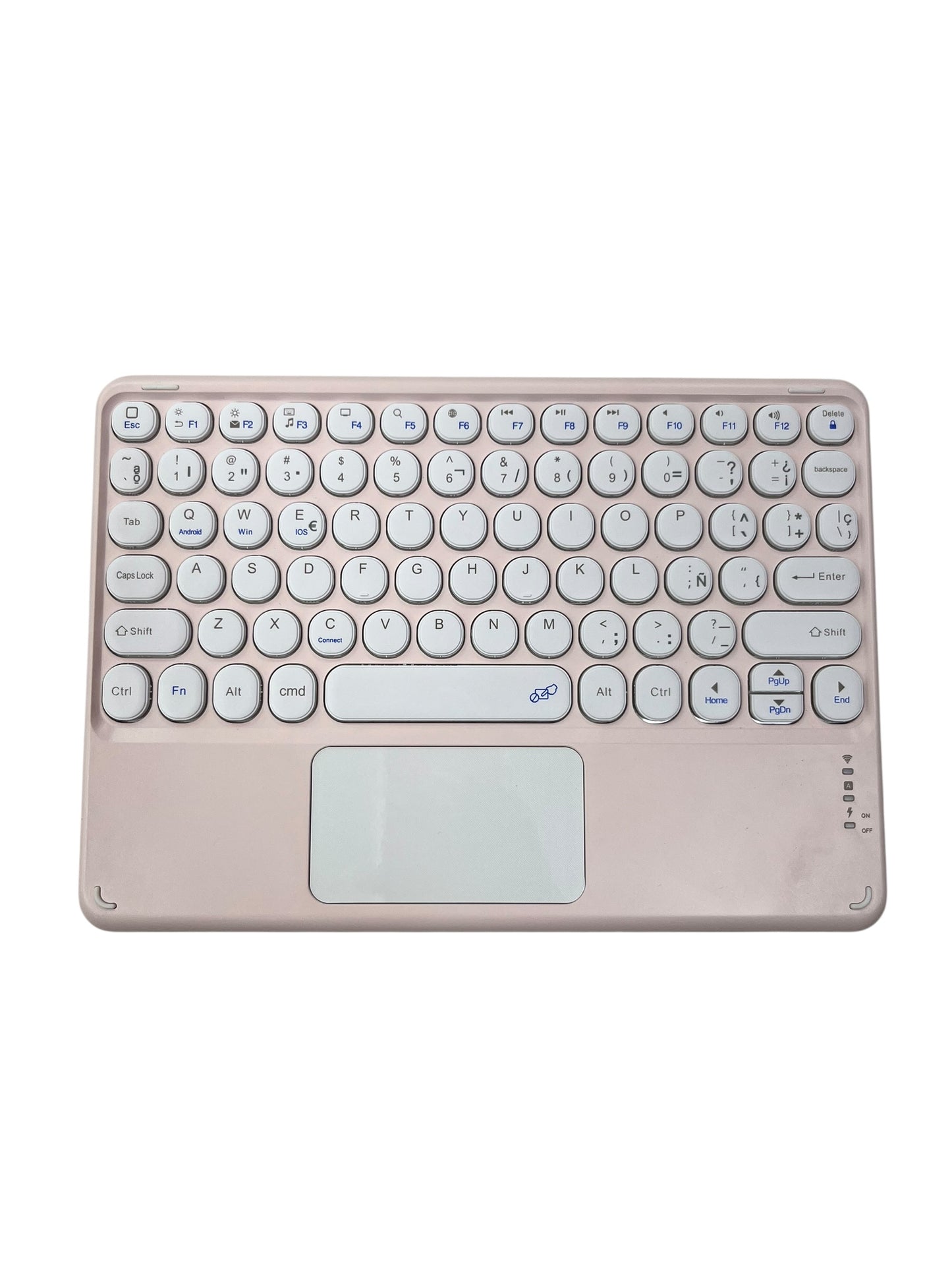 Teclado inalámbrico para tablet.