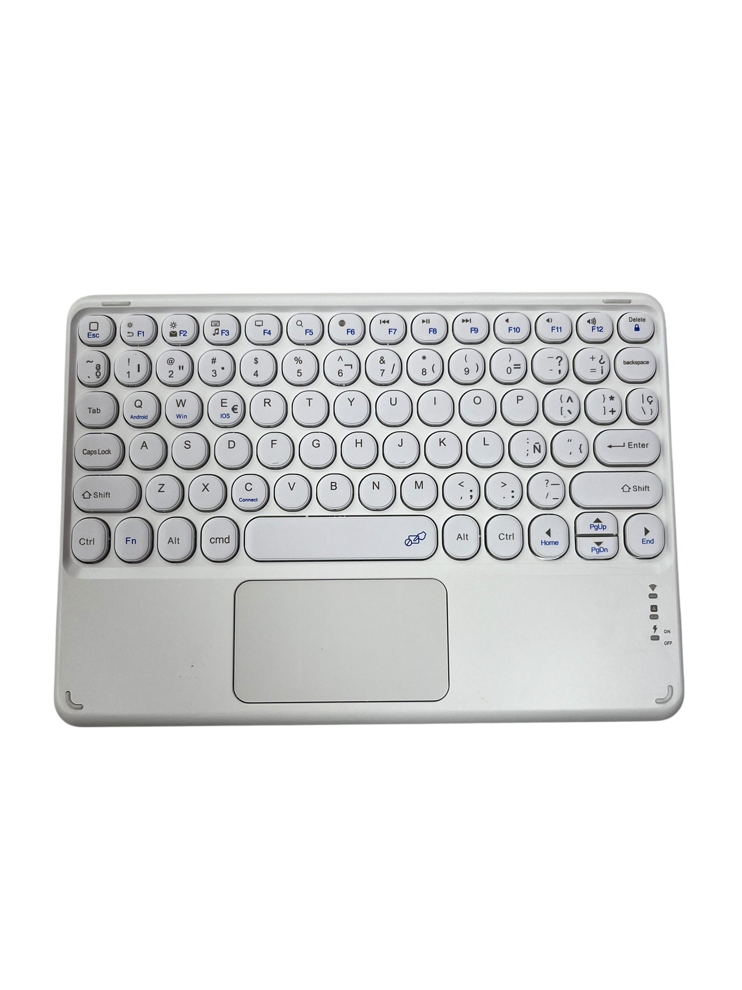 Teclado inalámbrico para tablet.