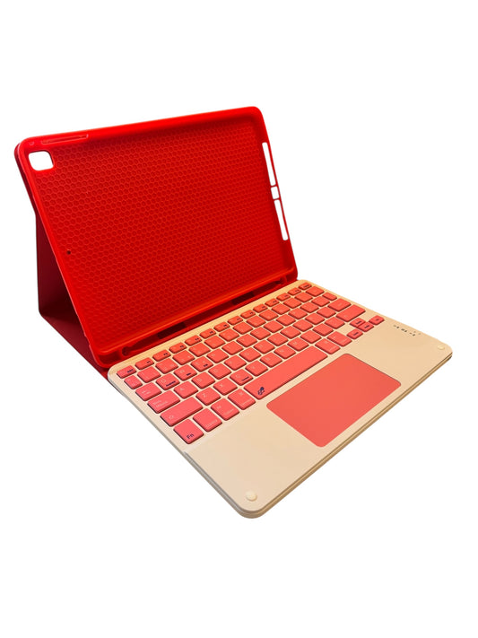 Carcasa + teclado + mousepad IPAD 9.7