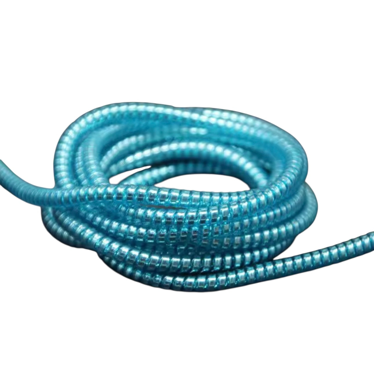 Espiral protector de cables celeste