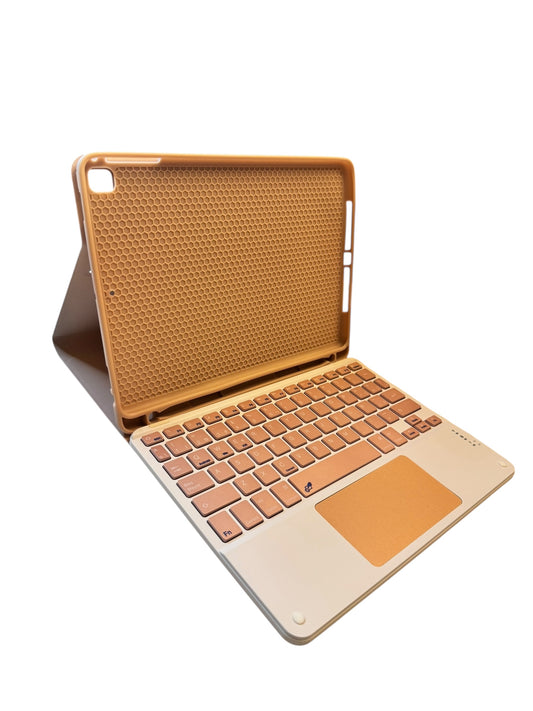 Carcasa + teclado + mousepad AIR PAD 9.7 rose gold