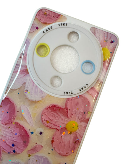 Carcasa Honor Magic 6 Lite flores rosas