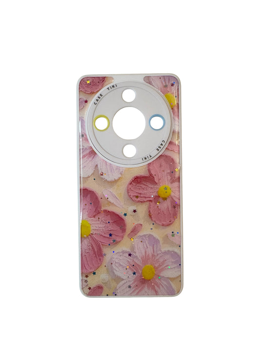 Carcasa Honor Magic 6 Lite flores rosas
