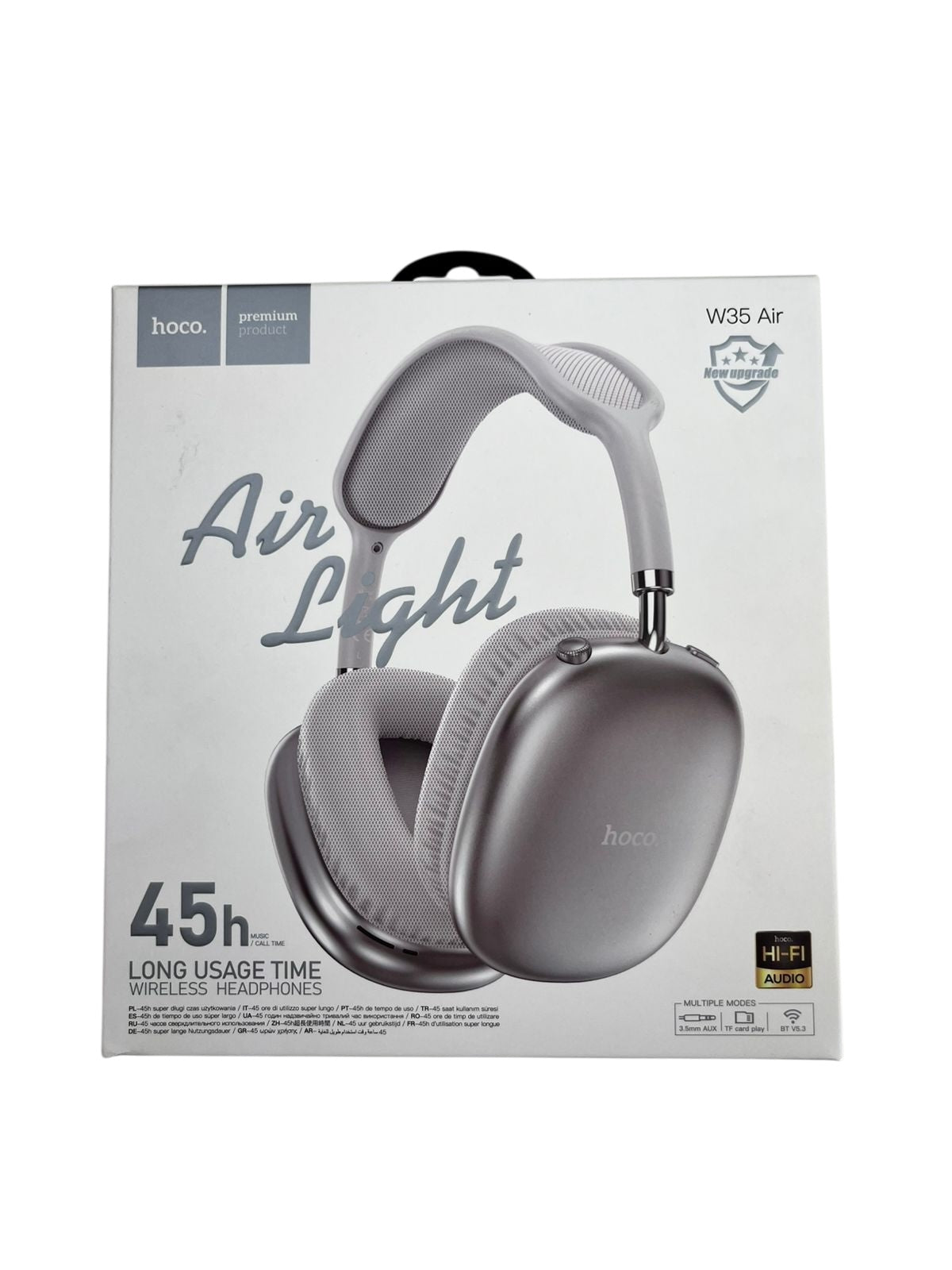 Audífono bluetooth 45hrs  Long Usage Time Hoco W35 AIR