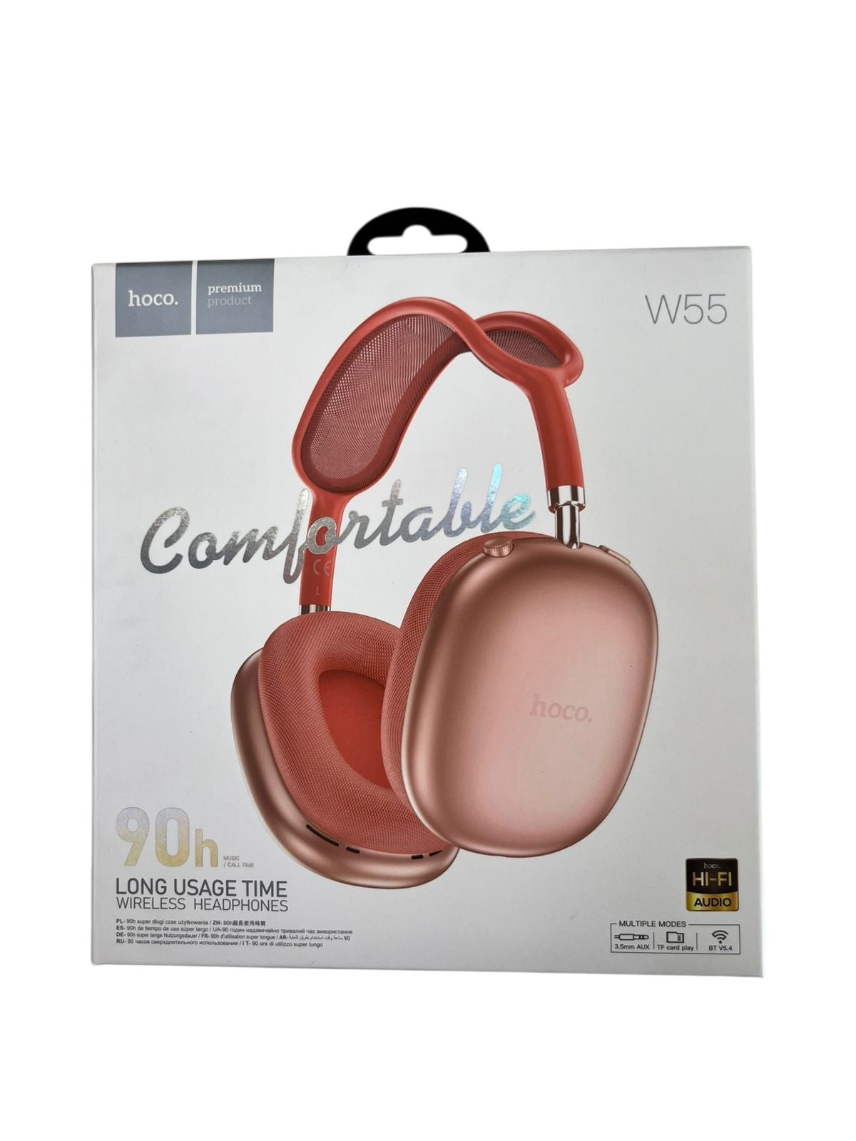 Audifono inalambrico 90hrs Hoco W55