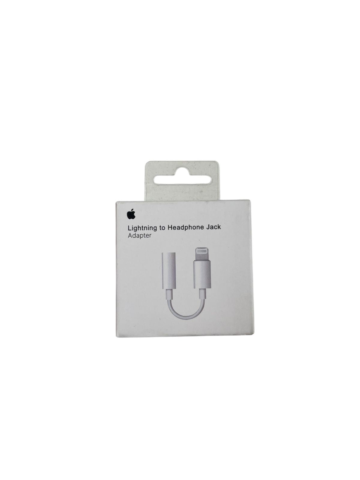 Adaptador apple entrada lightning.