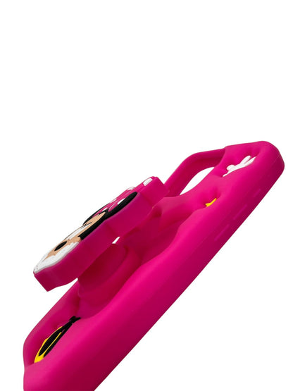 Carcasa Iphone 16 pro max silicona Minnie