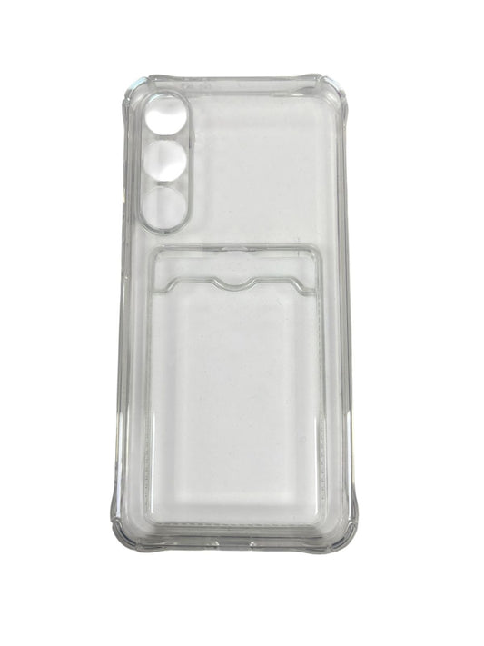Carcasa Samsung S24 Fe tarjetero transparente