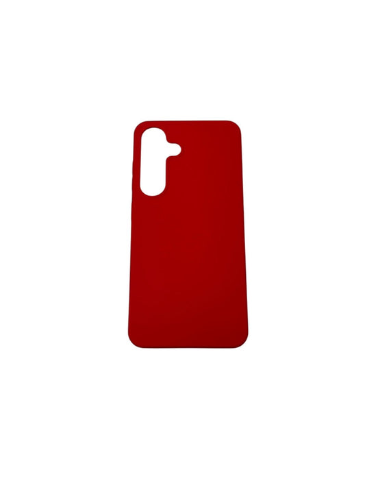 Carcasa Samsung S25 silicona rojo